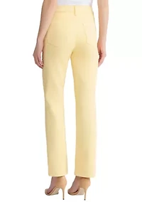 Petite Lexington Straight Leg Jeans