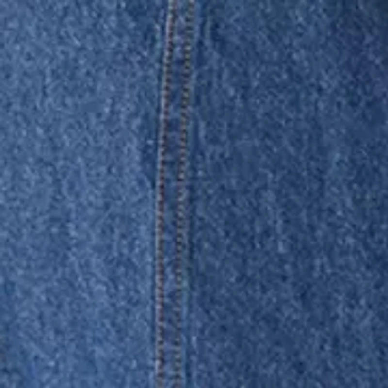 Plus Midi Long Sleeve Shirt Dress