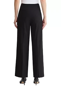 Women's Fly Front Slash Pocket Extended Tab Trouser