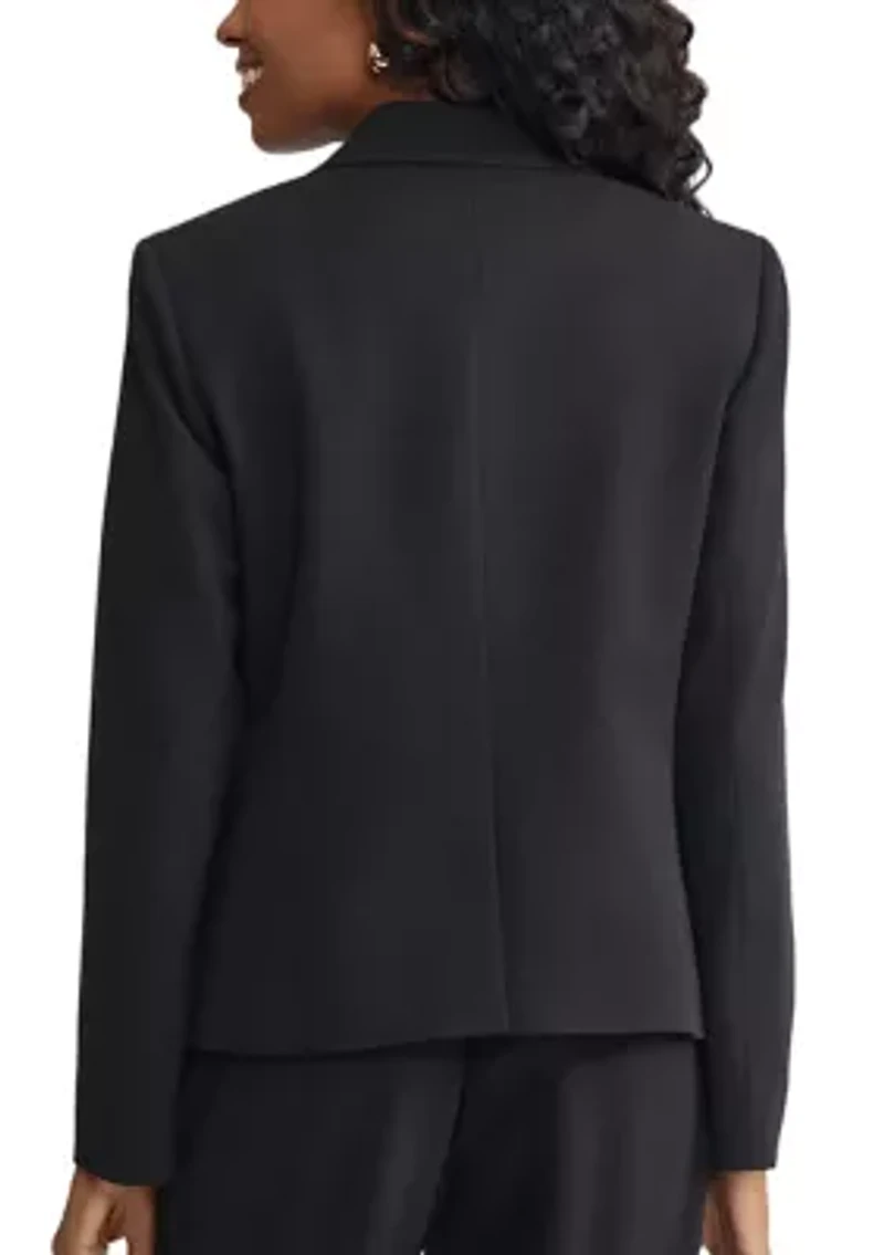 Women's 2 Button Notch Collar Jacket