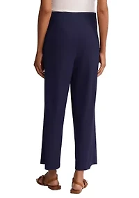 Women's Wide Leg Cropped Pants