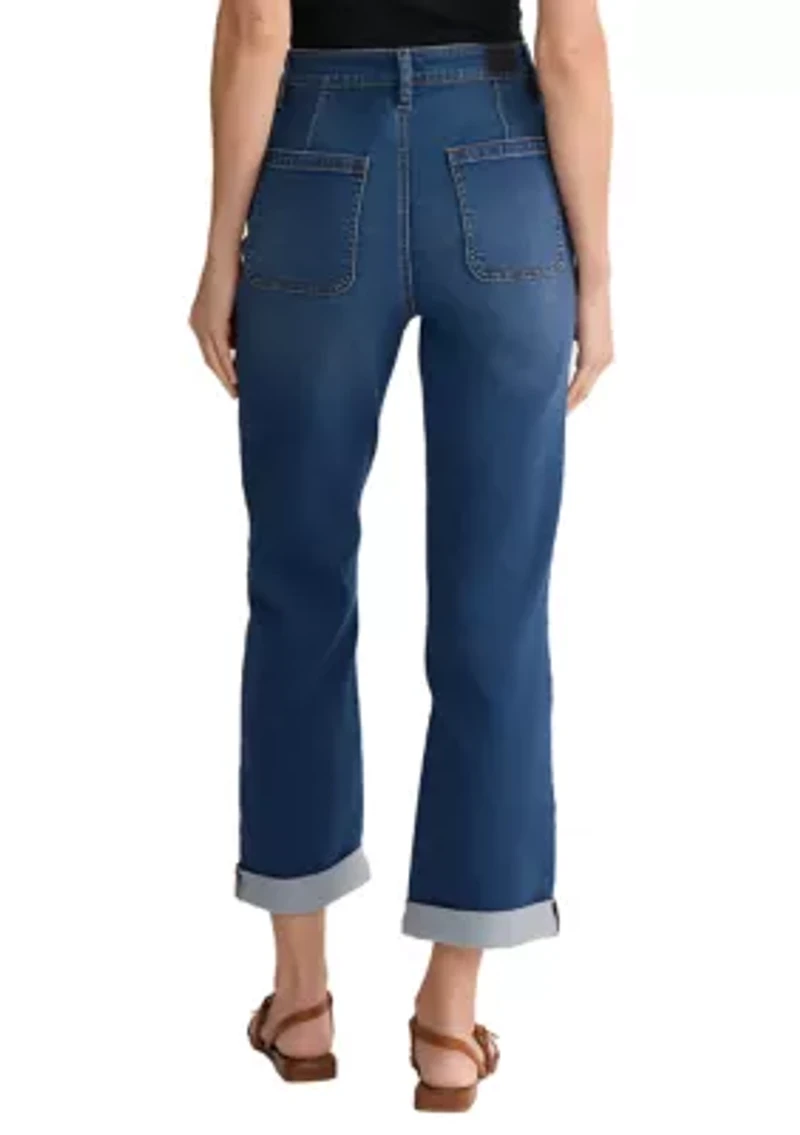 Petite Lexington Girlfriend Denim Pants