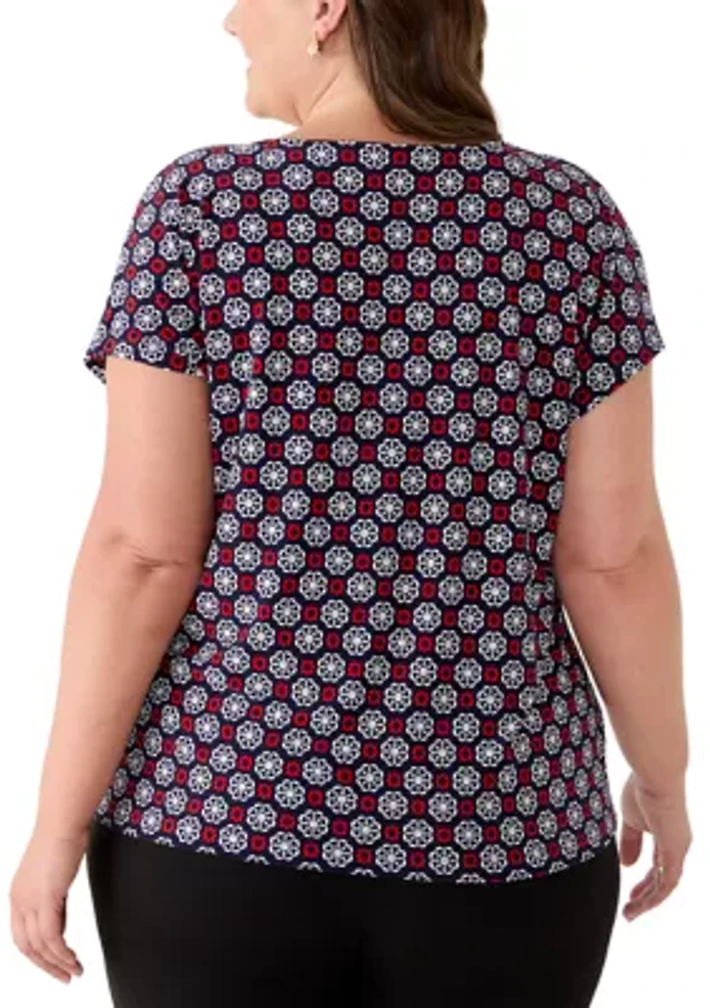 Plus Double Trim Top