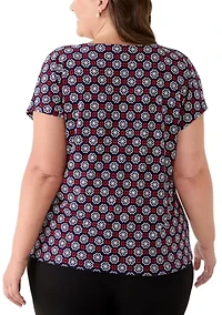 Plus Double Trim Top