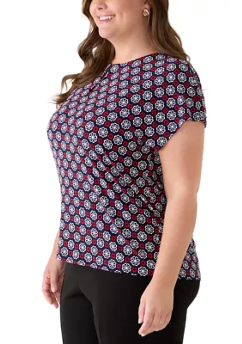 Plus Double Trim Top