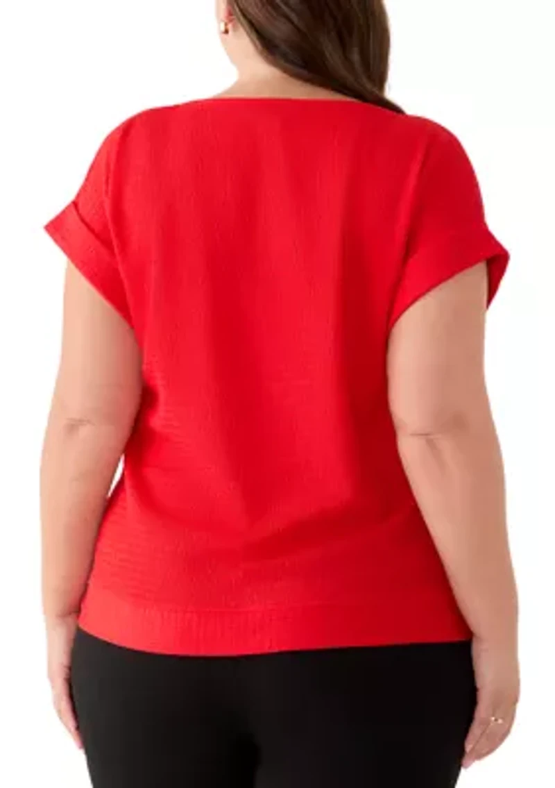 Women's Short Sleeve Dolman Shirt