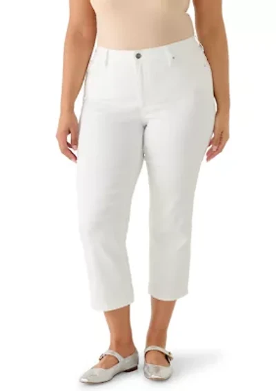 Plus Lexington Capri Pants