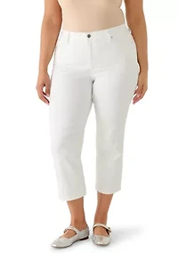 Plus Lexington Capri Pants