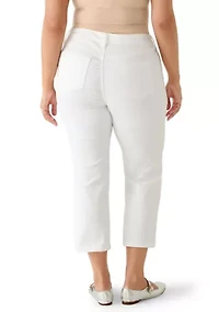 Plus Lexington Capri Pants