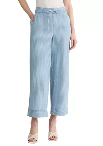 Women's Pull On Tie Waist Pants