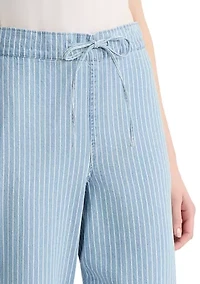 Women's Pull On Tie Waist Pants