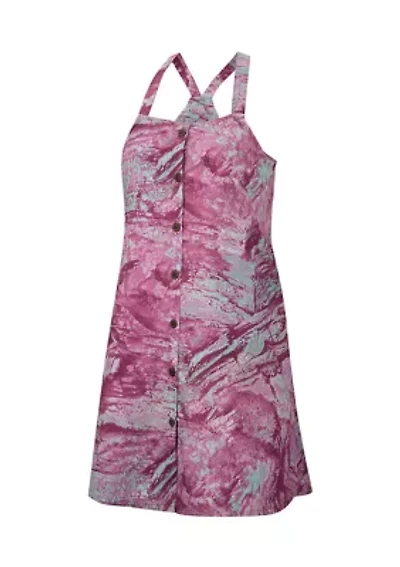 X Realtree Printed Button Down Dress