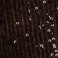 Women's Long Sleeve Sequin Layering Top