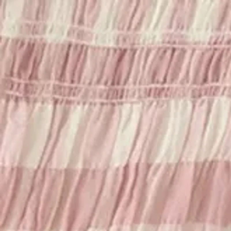 Women's Sleeveless Smocked Printed Dress