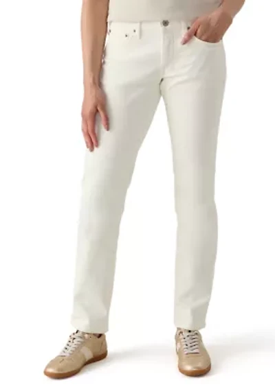 Mid Rise Sweet Straight Jeans