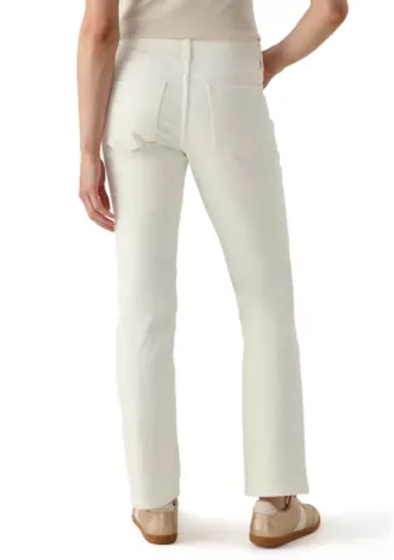Mid Rise Sweet Straight Jeans