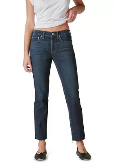 Women's Mid Rise Cropped Jeans