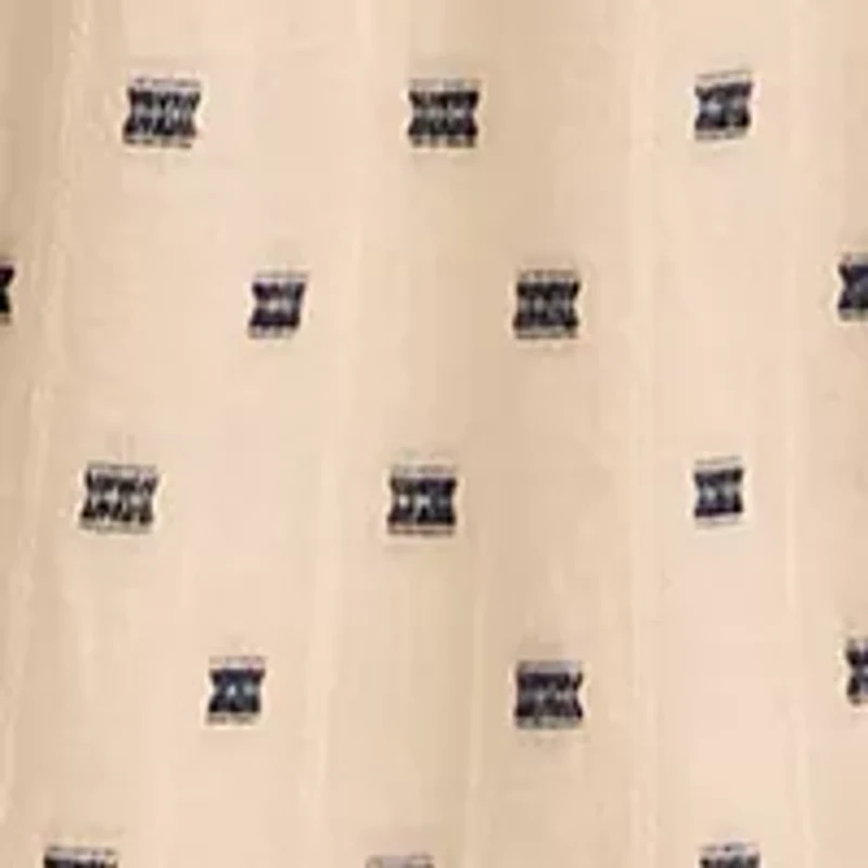 Textured Patchwork Maxi Skirt