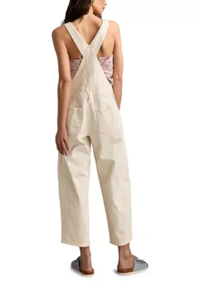 Women's Barrel Leg Overalls