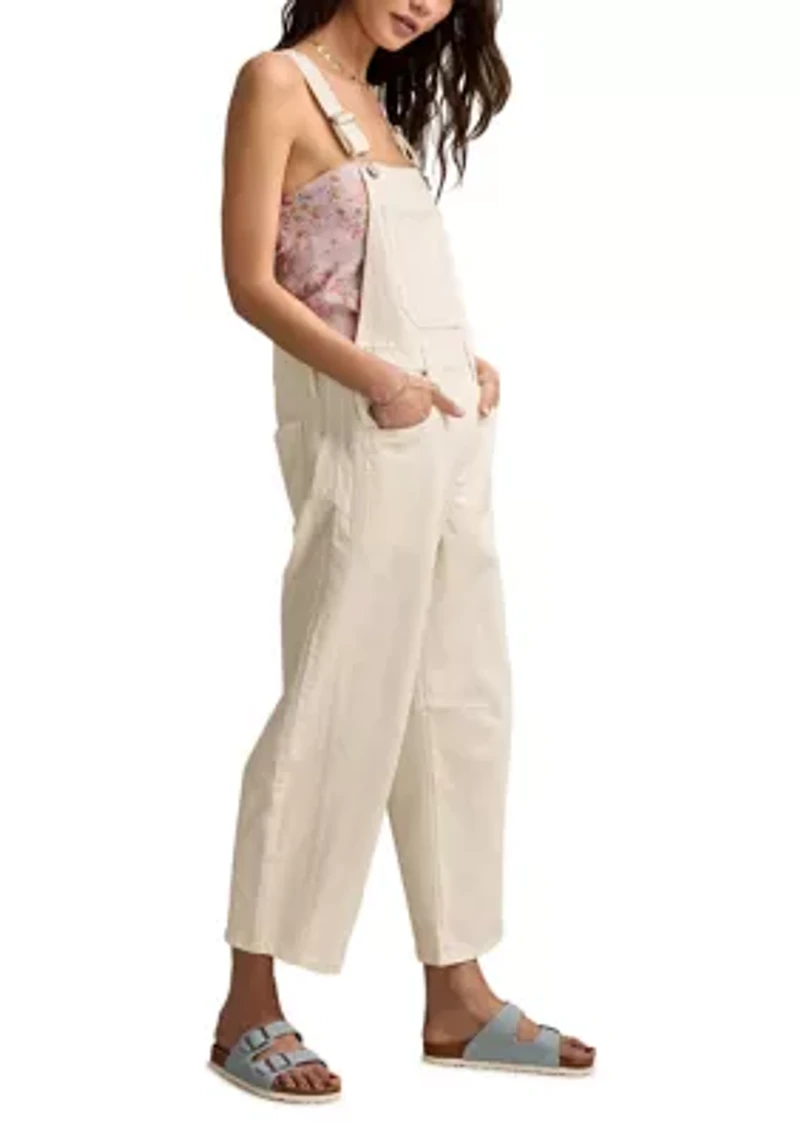 Women's Barrel Leg Overalls