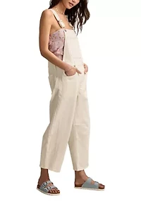 Women's Barrel Leg Overalls
