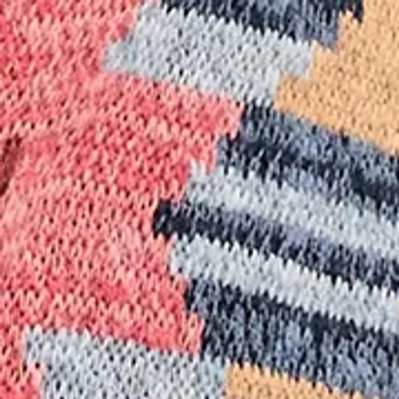 Women's Aztec Printed Shawl Collar Cardigan