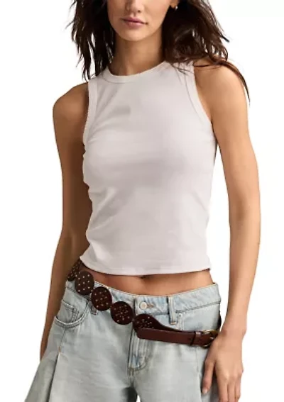 Crochet Trim Tank Top