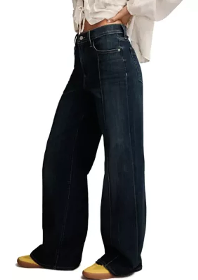 Stevie High Rise Wide Leg Jeans