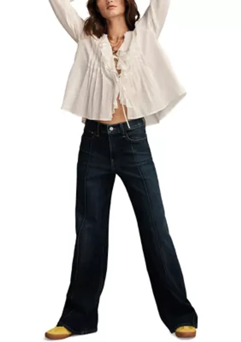 Stevie High Rise Wide Leg Jeans