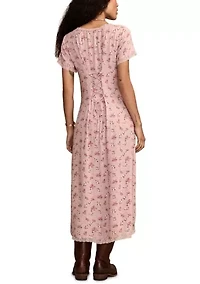 Women's Simone Floral Printed Midi Dress
