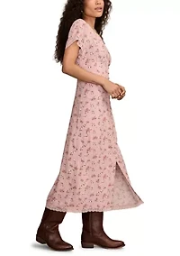 Women's Simone Floral Printed Midi Dress