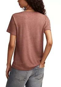 Women's Woodstock Graphic Crew Neck T-Shirt
