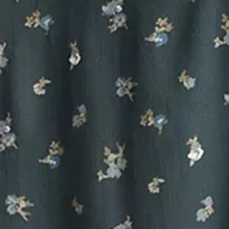 Women's Printed Button Front Dress