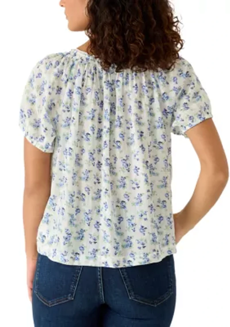 Women's Raglan Sleeve Flowy Top