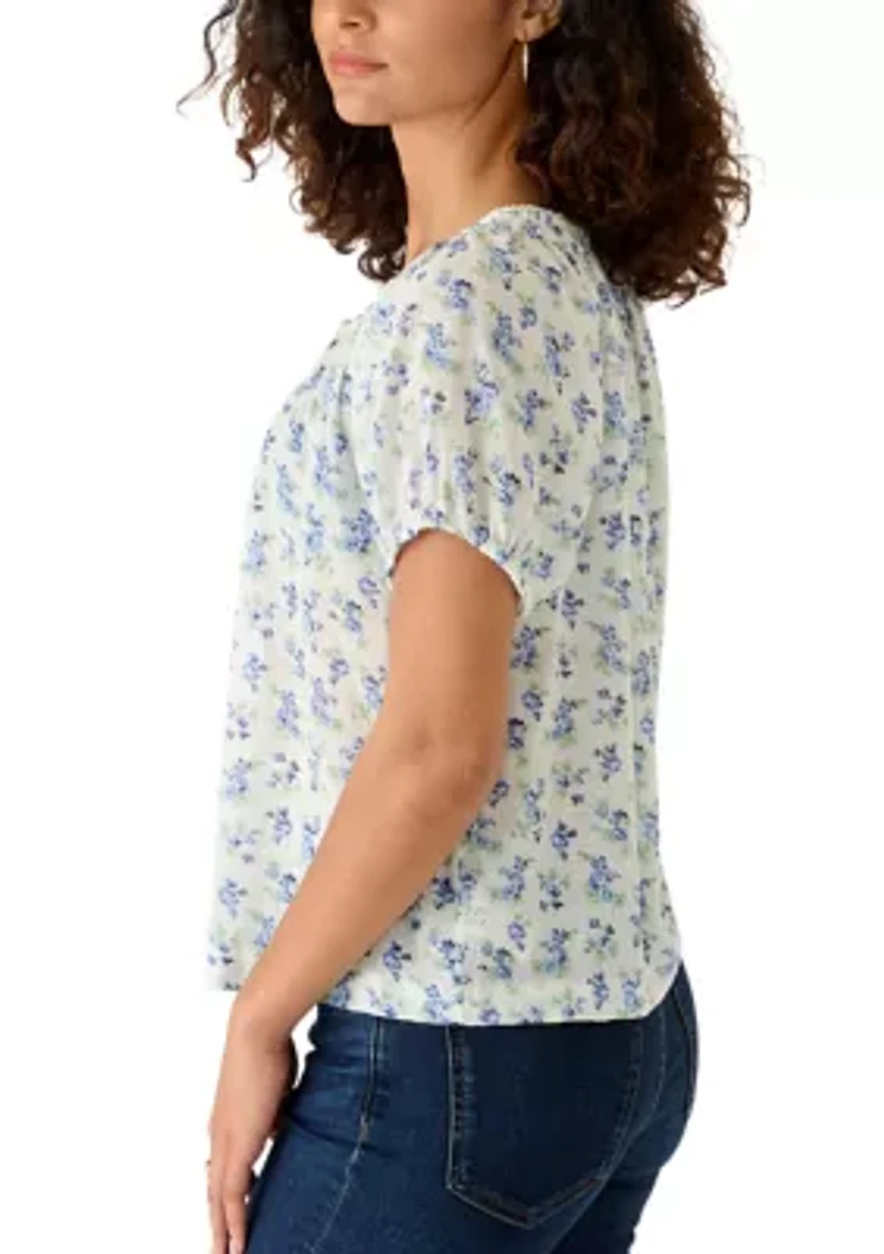 Women's Raglan Sleeve Flowy Top