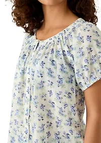 Women's Raglan Sleeve Flowy Top