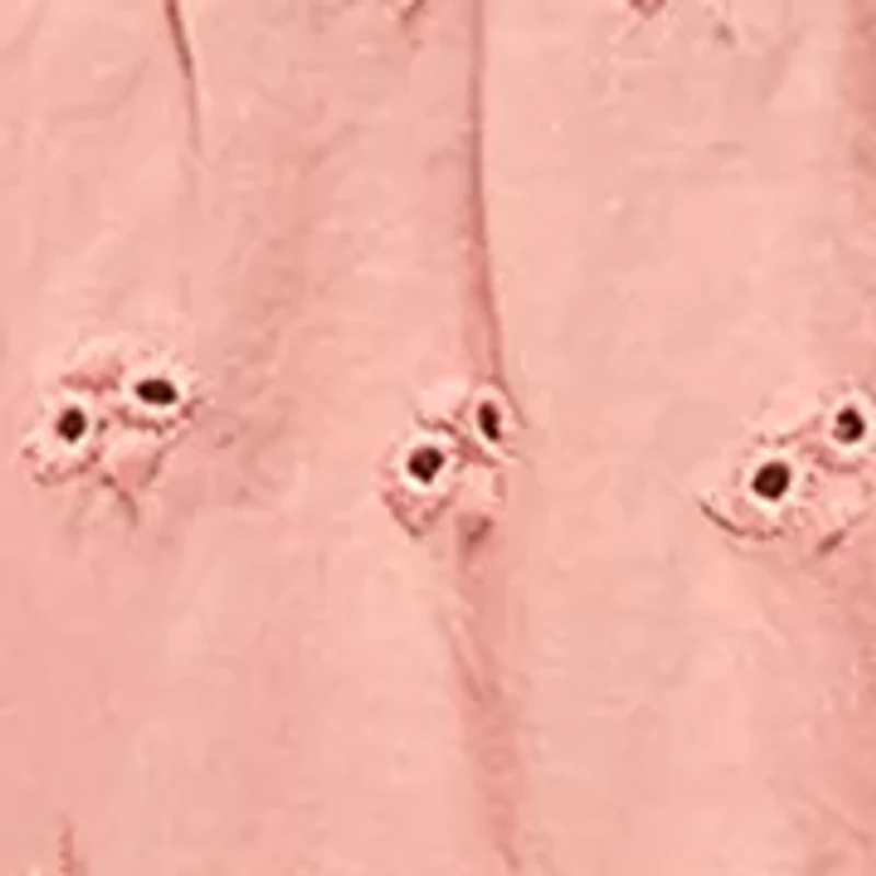 Women's Eyelet Babydoll Top