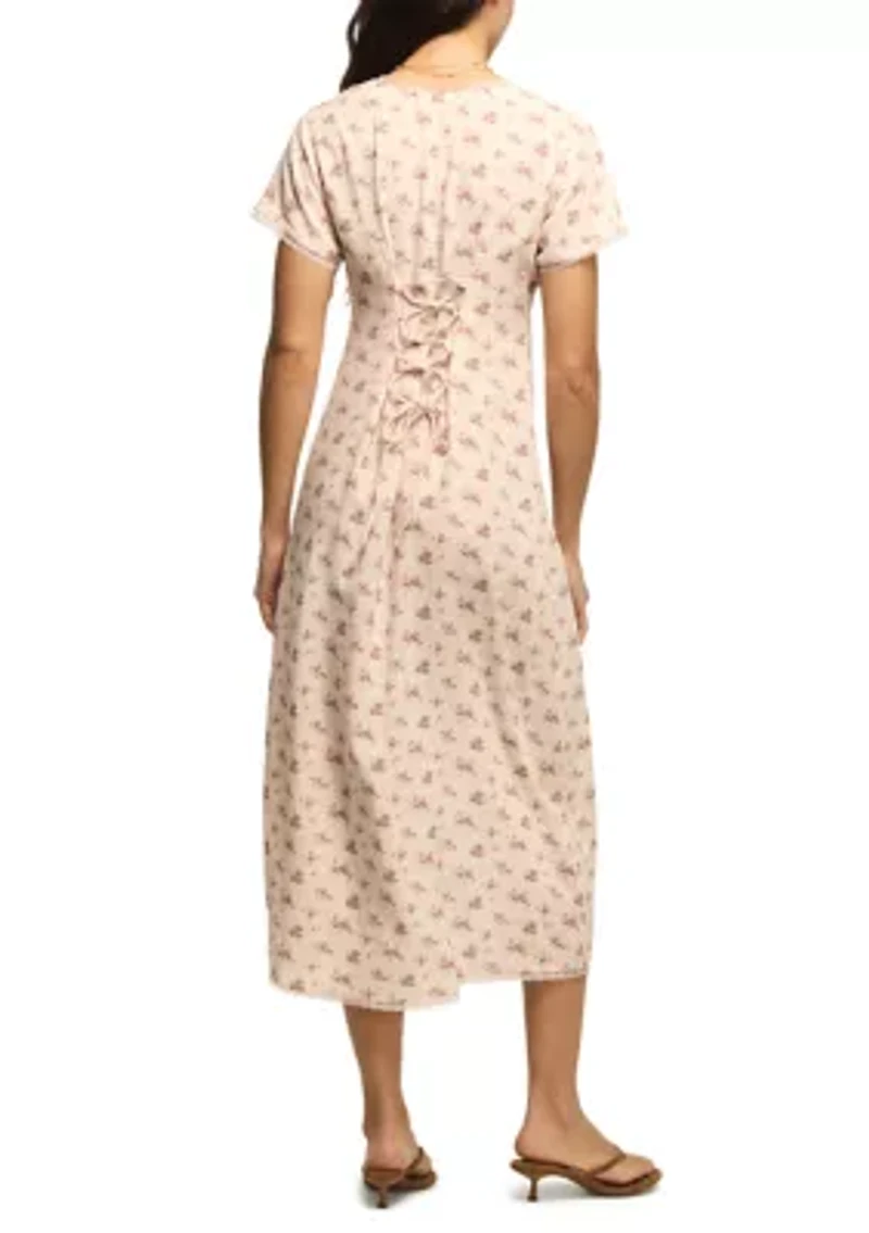 Floral Simone Midi Dress