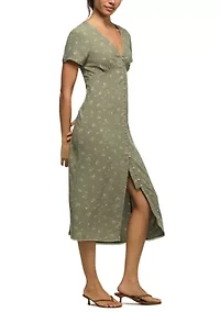 Floral Simone Midi Dress