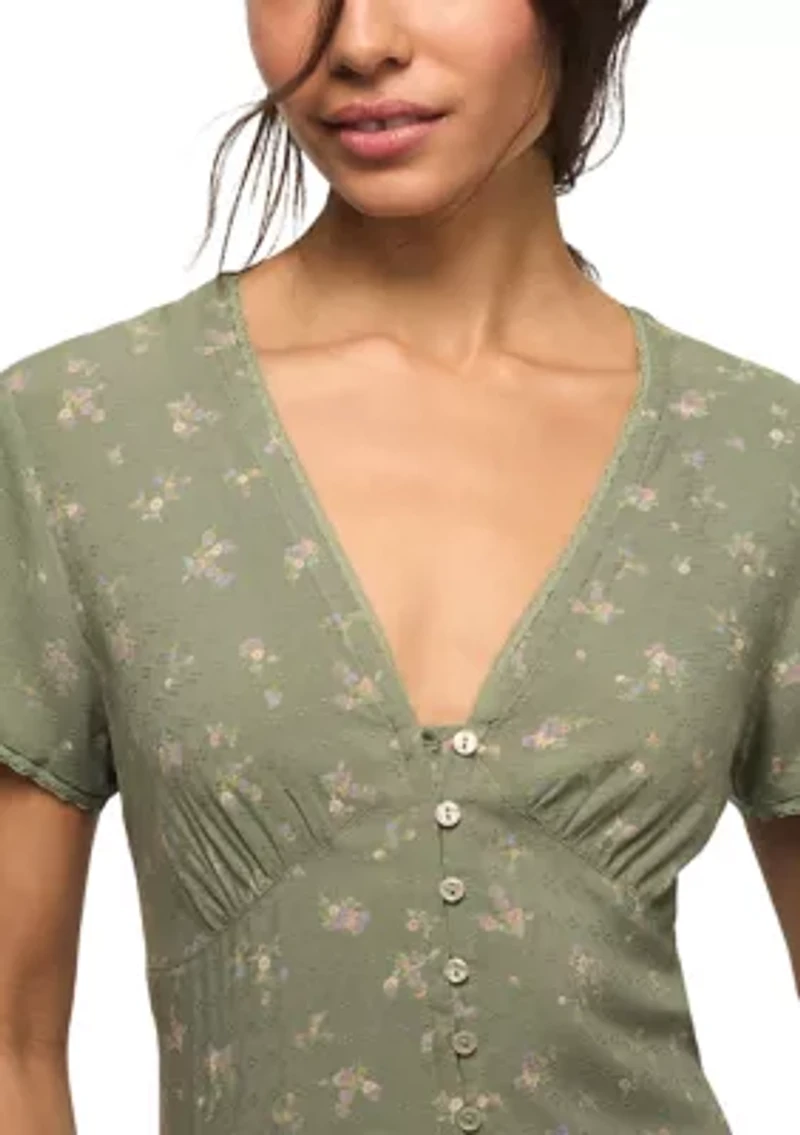 Floral Simone Midi Dress