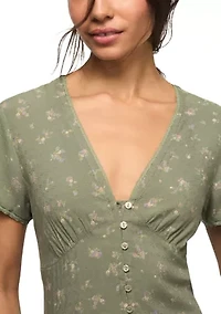 Floral Simone Midi Dress