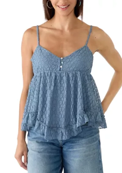 Women's Ruffle Baby Doll Cami