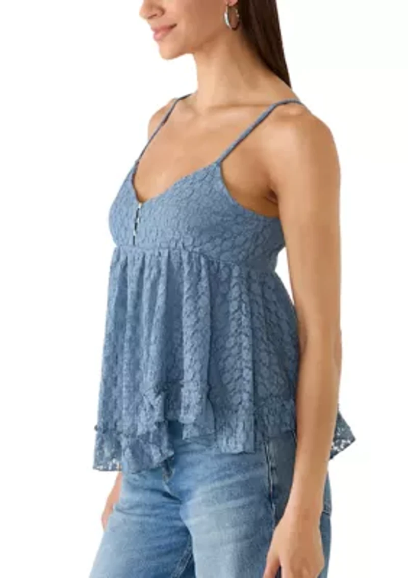 Women's Ruffle Baby Doll Cami
