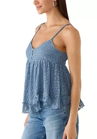 Women's Ruffle Baby Doll Cami
