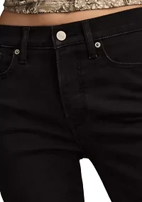 Steve High-Rise Black Flare Jeans