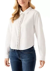 Women's Bead Trim Shirt