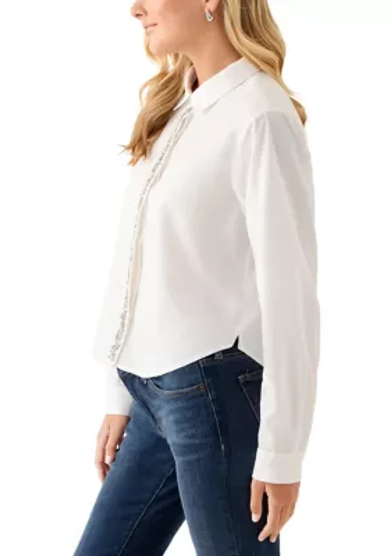 Women's Bead Trim Shirt