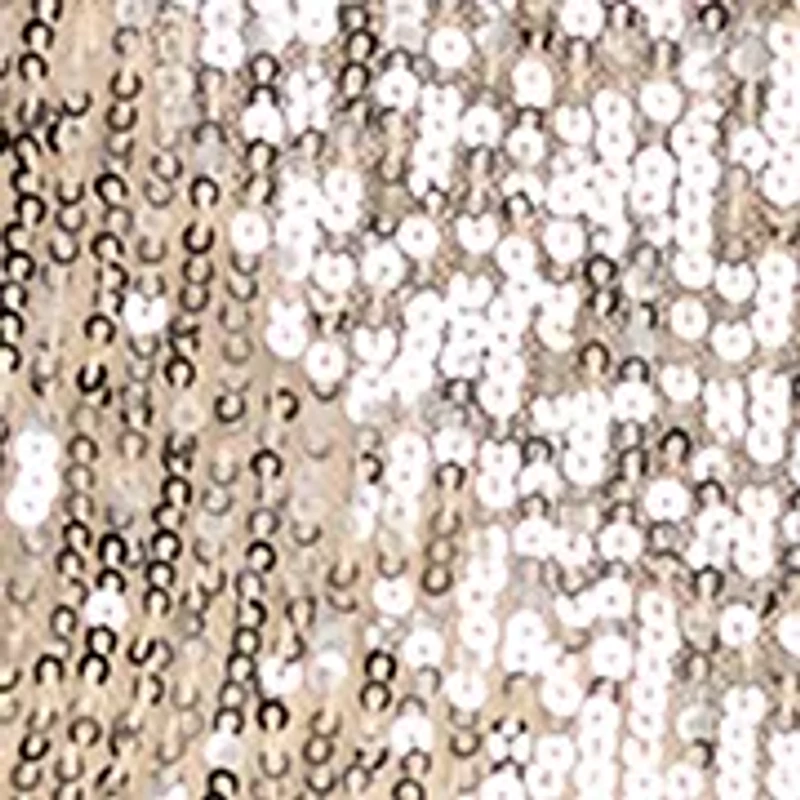 Long Sleeve Sequin Boat Neck Knit Top