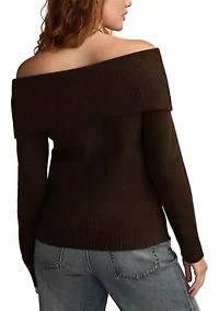 Off the Shoulder Sweater