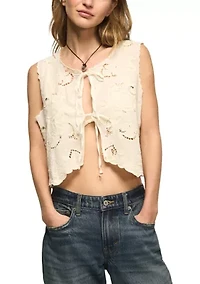 Women's Festival Lacey Fly Away Top
